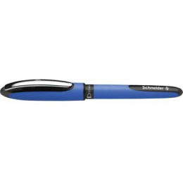 SCHNEIDER One Hybrid Steel Conical Tip 0.5 Rollerball Pen BLACK