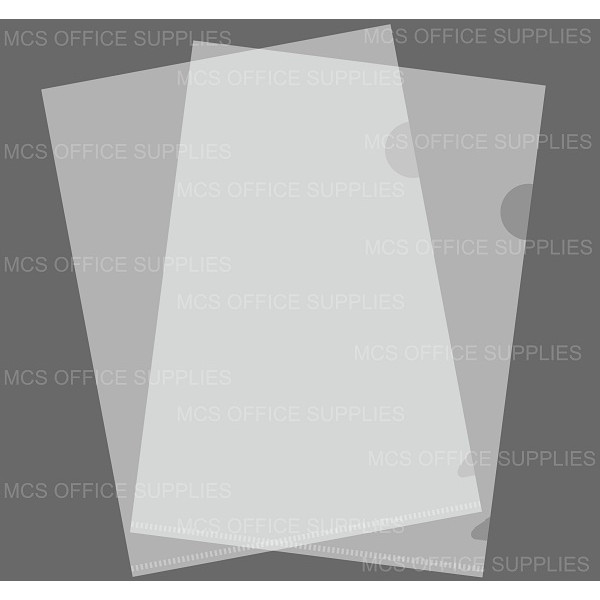 Treeline A4 Secretarial Folder Clear Treeline A4 Secretarial Folder Clear