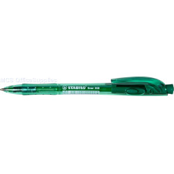 STABILO 308M Liner Retractable Ballpoint Pen Green