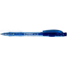 STABILO 308M Liner Retractable Ballpoint Pen Blue