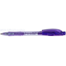 STABILO 308M Liner Retractable Ballpoint Pen Violet