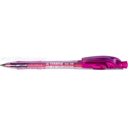 STABILO 308M Liner Retractable Ballpoint Pen Pink