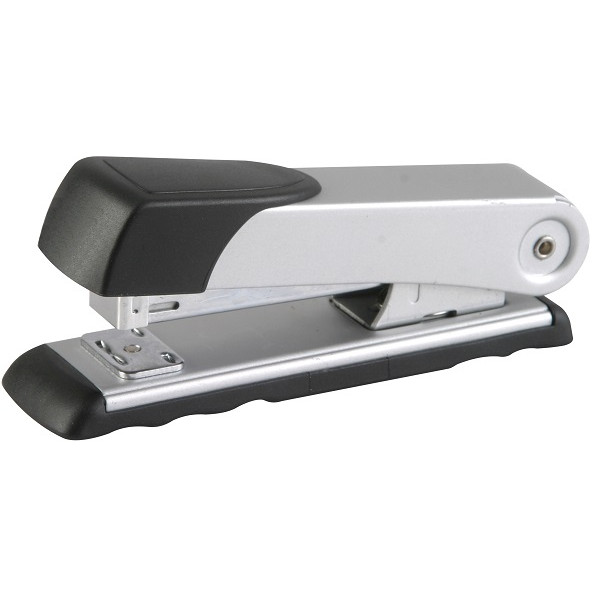 PARROT Metallic Desktop Medium Stapler - Silver (20 Pages) PARROT Metallic Desktop Medium Stapler - Silver (20 Pages)