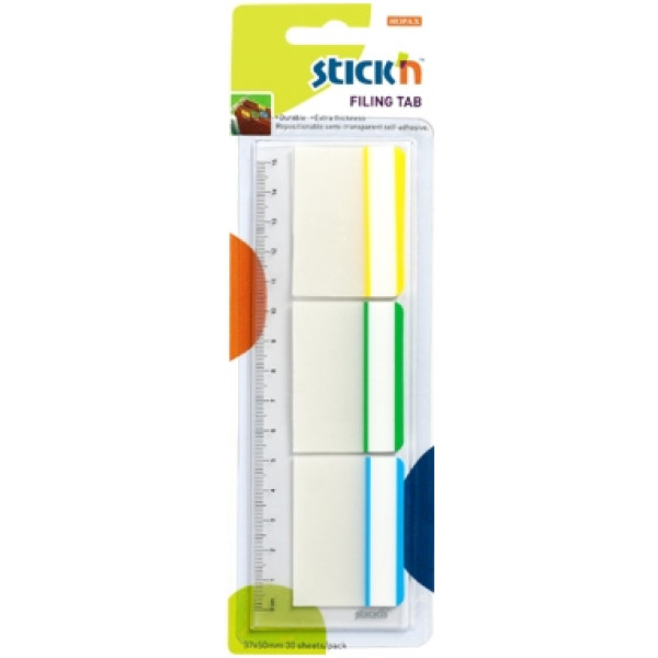 Stick'n Filing Tabs Framed 37x50mm Stick'n Filing Tabs Framed 37x50mm