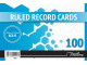 Treeline Ruled Record Cards 102 x 152mm Treeline Ruled Record Cards 102 x 152mm