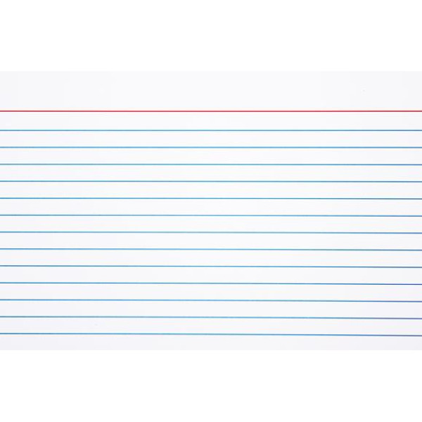 Treeline Ruled Record Cards 102 x 152mm Treeline Ruled Record Cards 102 x 152mm