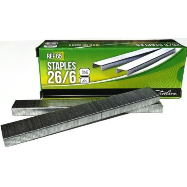 Treeline 26/6 Staples (5000) Treeline 26/6 Staples (5000)