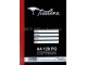 TREELINE A4 Counter Book Feint and Margin - 128 Pages