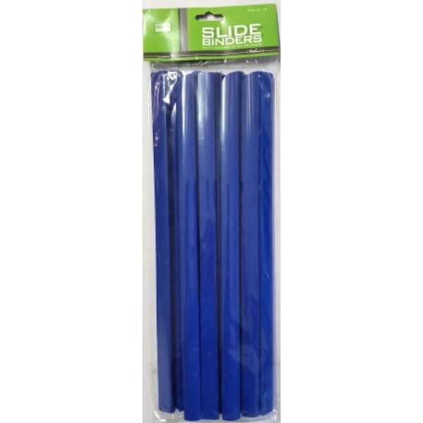 Treeline Slide Binders 15mm Blue - 10 Pack Treeline Slide Binders 15mm Blue - 10 Pack