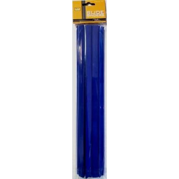 Treeline Slide Binders 5mm Blue - 10 Pack Treeline Slide Binders 5mm Blue - 10 Pack