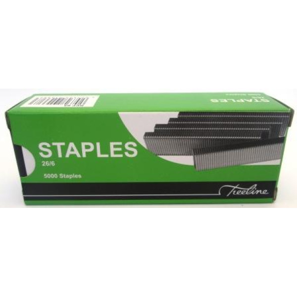 Treeline 26/6 Staples (5000) Treeline 26/6 Staples (5000)