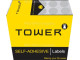 Tower Colour Code Labels Round 13mm Diameter Silver