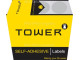 Tower Colour Code Labels Round 25mm Diameter Silver