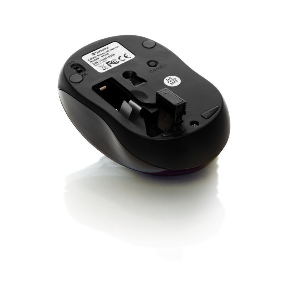 VERBATIM - Go Nano Wireless Mouse - Black VERBATIM - Go Nano Wireless Mouse - Black