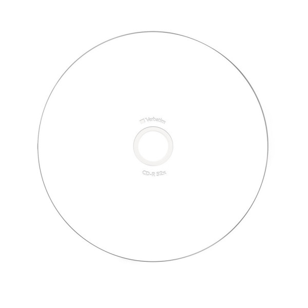 VERBATIM - 700Mb - CD-R (52x) - Wide Printable, Jewel Case (Box of 10)