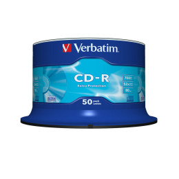 VERBATIM - 700Mb - CD-R (52x) - Extra Protection, Spindle (Pack of 50)