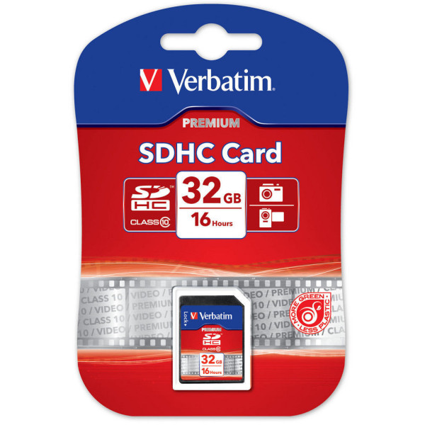 VERBATIM - 32Gb Secure Digital SDHC - Class 10