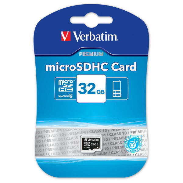 VERBATIM - 32Gb Micro SDHC - Class 10