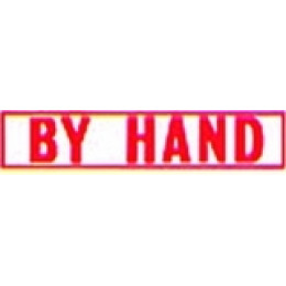 XSTAMPER By Hand Stamp - Red