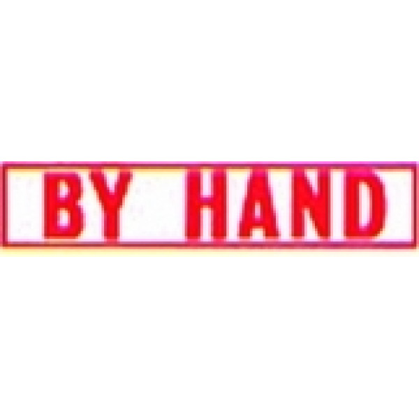 XSTAMPER By Hand Stamp - Red