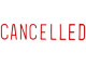 XSTAMPER Cancelled Stamp - Red