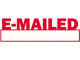 XSTAMPER E-Mailed Stamp - Red