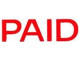 XSTAMPER Paid Stamp - Red