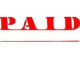XSTAMPER Paid With Date/Signature Line Stamp - Red
