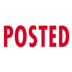 XSTAMPER Posted Stamp - Red XSTAMPER Posted Stamp - Red
