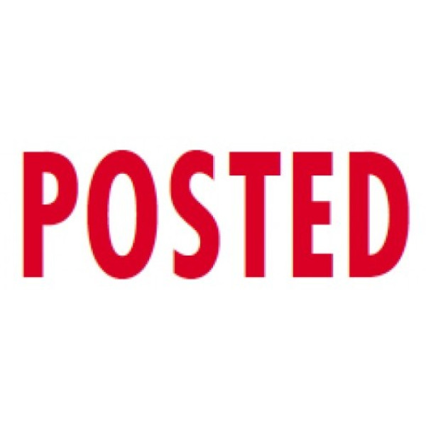 XSTAMPER Posted Stamp - Red