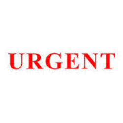 XSTAMPER Urgent Stamp - Red XSTAMPER Urgent Stamp - Red