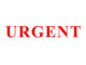 XSTAMPER Urgent Stamp - Red