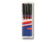 EDDING 141 Fine OHP Permanent Marker - Wallet Of 4