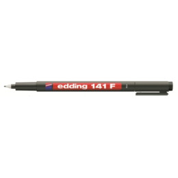 EDDING 141 Fine OHP Permanent Marker - Black