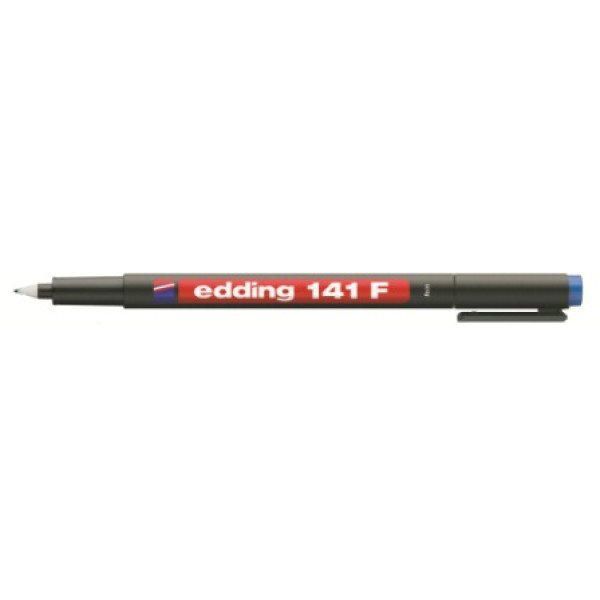 EDDING 141 Fine OHP Permanent Marker - Blue EDDING 141 Fine OHP Permanent Marker - Blue