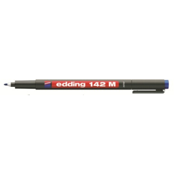EDDING 142 Medium OHP Permanent Marker - Blue EDDING 142 Medium OHP Permanent Marker - Blue