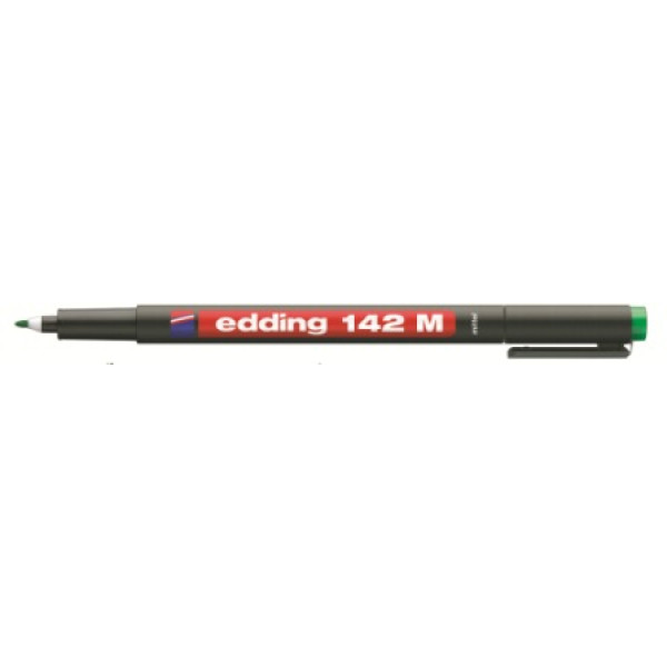 EDDING 142 Medium OHP Permanent Marker - Green EDDING 142 Medium OHP Permanent Marker - Green