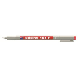 EDDING 151 Fine OHP Non-Permanent Marker - Red