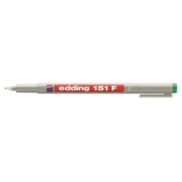 EDDING 151 Fine OHP Non-Permanent Marker - Green