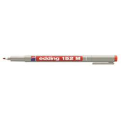 EDDING 152 Fine OHP Non-Permanent Marker - Red