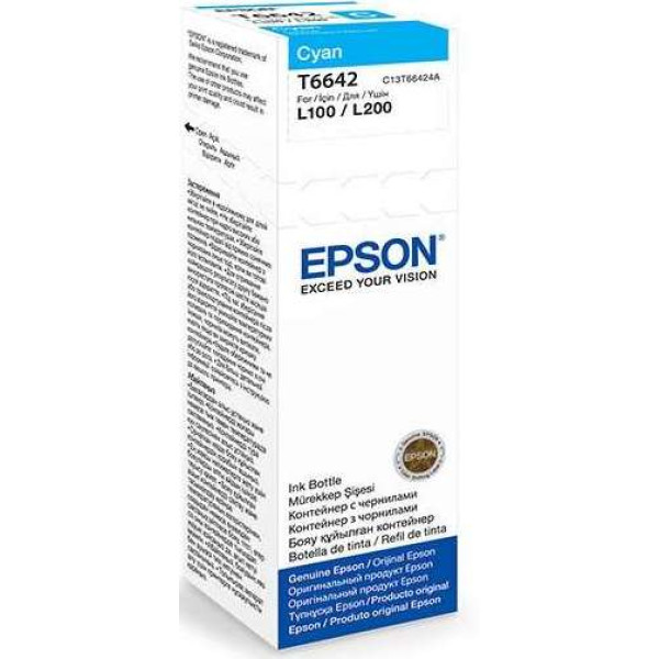 Epson T6642 Cyan Ink Bottle 70ml