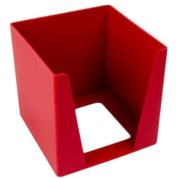 Memo Cube Holder - Red Memo Cube Holder - Red