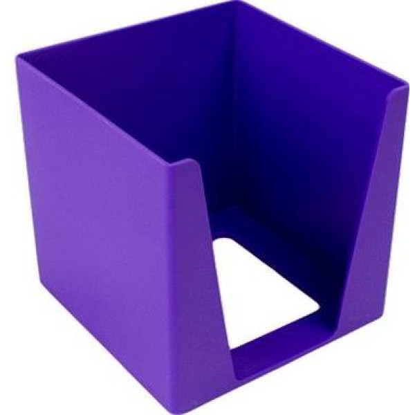 Memo Cube Holder - Purple Memo Cube Holder - Purple