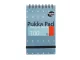 Pukka Pads Metallic A7 Top Spiral Pocket Notebook 100 Page in blue shown from the front