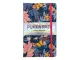 Pukka Bloom A5 Softcover Lined Notebook Blue Front View Pukka Bloom A5 Softcover Lined Notebook 192 Page Blue shown from the front