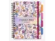 Pukka Bloom B5 Hardcover Project Book 200 Page Cream shown from the front with dividers