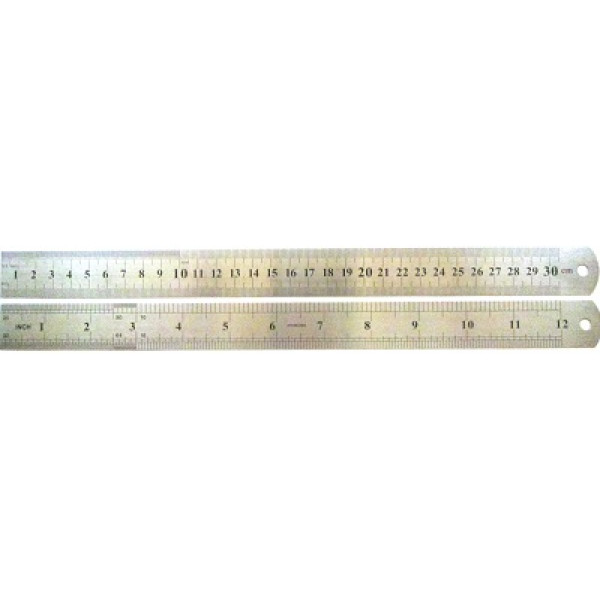 FOSKA Stainless Steel Ruler - 30cm