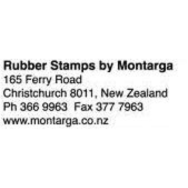 TRODAT 4913 Self inking Rubber Stamp - 58 x 22mm